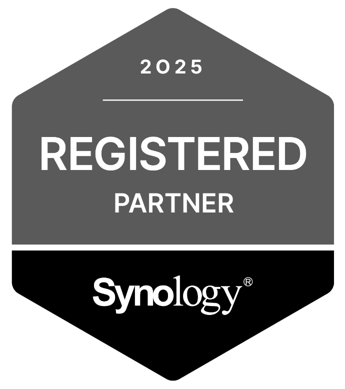 Synology REGISTERED PARTNER 2025 Synology REGISTERED PARTNER 2025 Logo